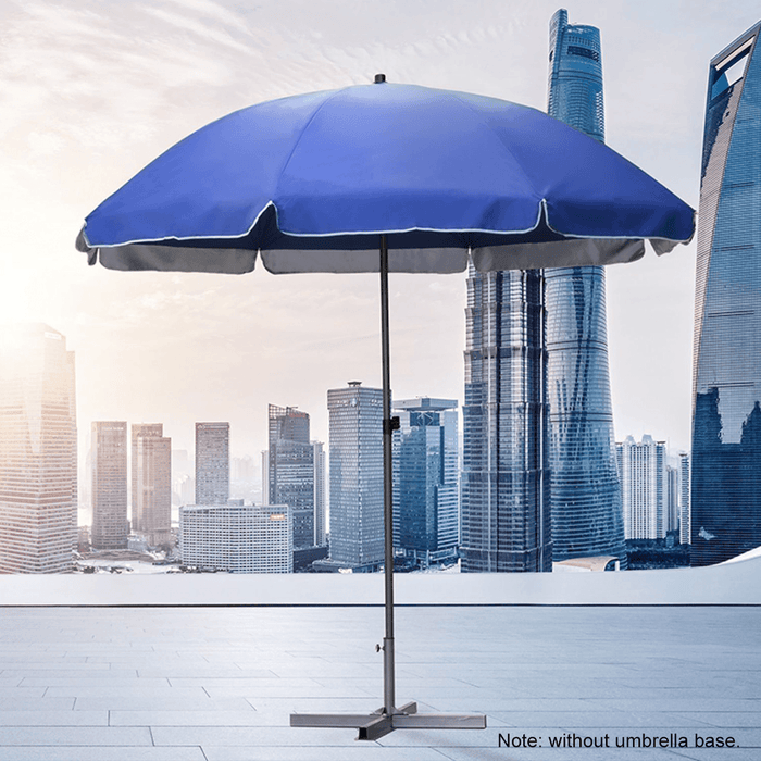 180CM Diameter Outdoor Garden Patio Beach Umbrella Parasol Sun Shade Umbrella UV Sun Protection Shelter