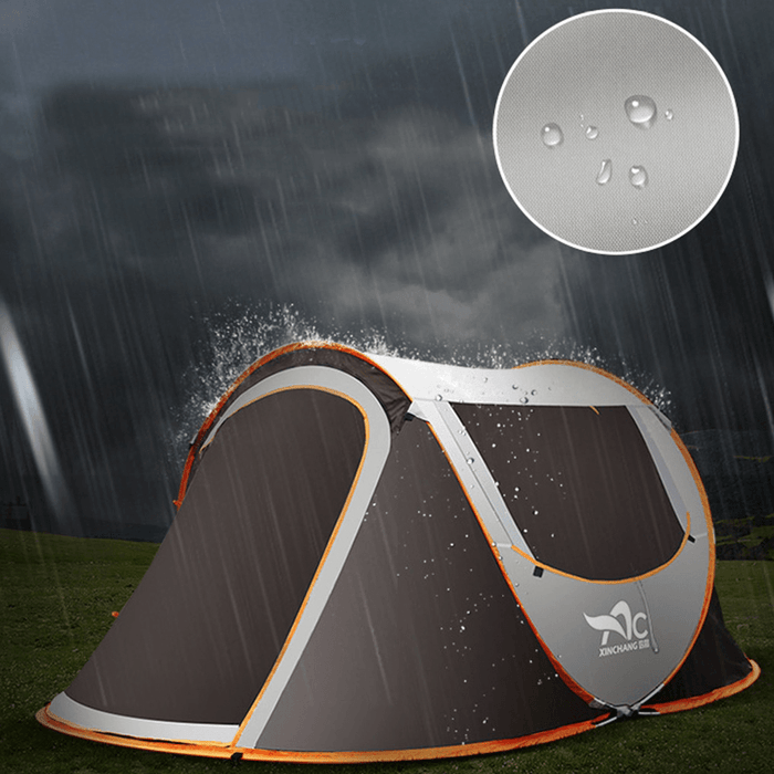 Outdoor 3-4 People Instant Pop up Tent Waterproof Sunshade Canopy Rain Shelter Camping Hiking