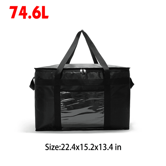 29.2/34.8/58.3/51.4/74.6L Food Delivery Bag Thermal Insulated Takeaway Bag Camping Picnic Bag