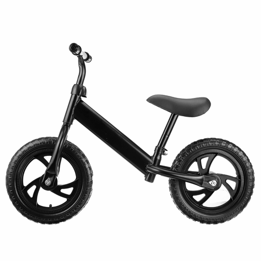 12Inch Kid Push Balance Bike Adjustable No-Pedal Children Beginner Rider Training Toddler for over 2 Years Old Christmas Gift
