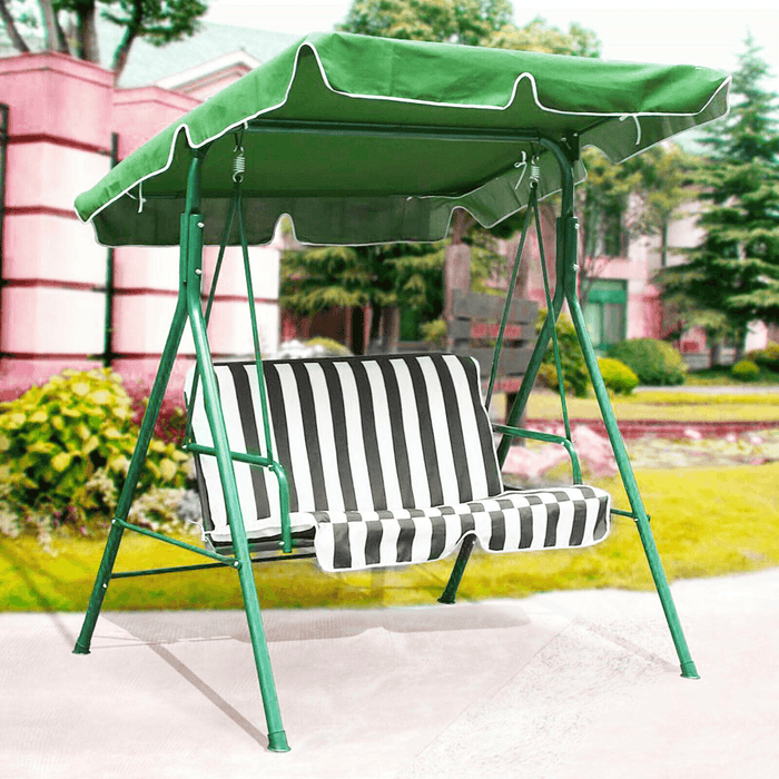 Polyester Swing Chair Canopy Hammock Top Cover Sunshade Waterproof Outdoor Garden Patio