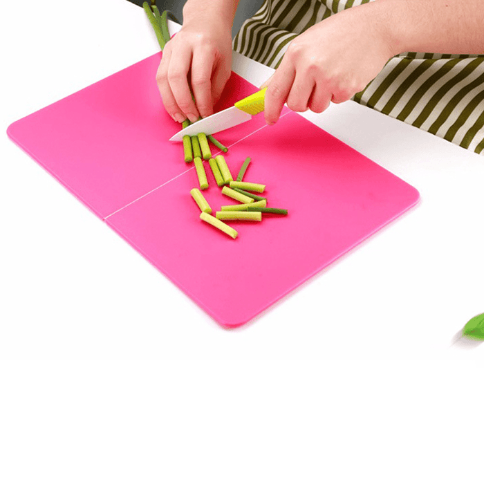 Ipree® Plastic Folding Cutting Board Portable Chopping Board Kitchen Board Home Camping Picnic Accessories