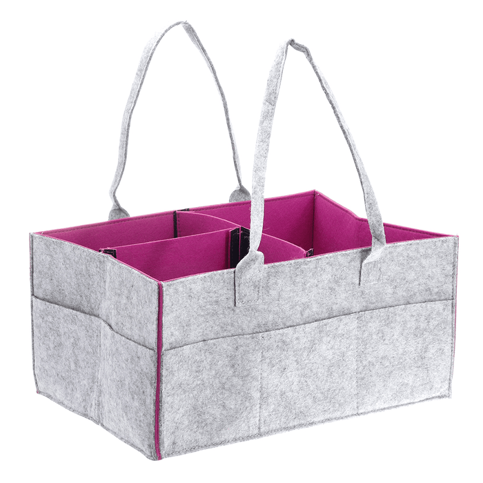 Large Baby Diaper Organizer Caddy Changing Nappy Kids Storage Carrier Hand Bag