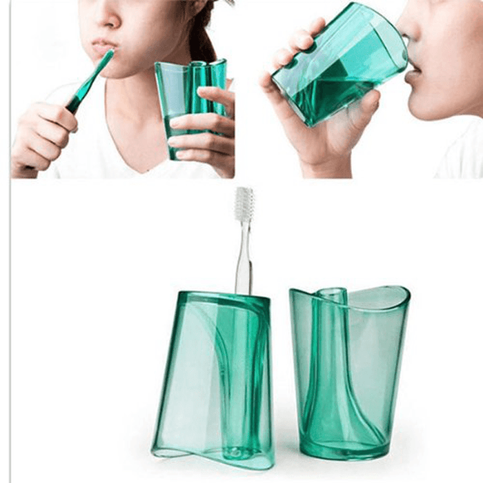 Toothbrush Holder Home Antiscale Innovative Gargle Tooth Mug Toothbrushing Cup Tooth Glass for Bathroom Accessories Sets