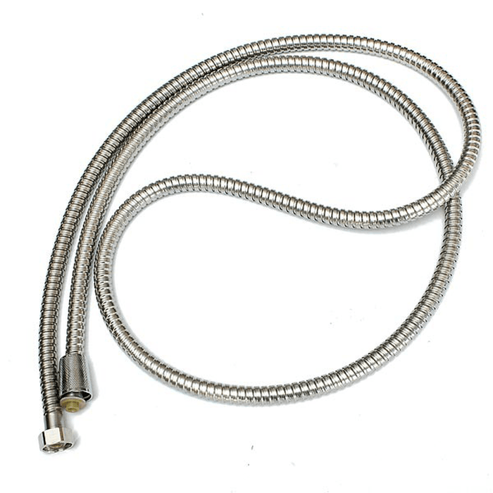 2M Flexible Stainless Steel Chrome Shower Head Bathroom Water Hose