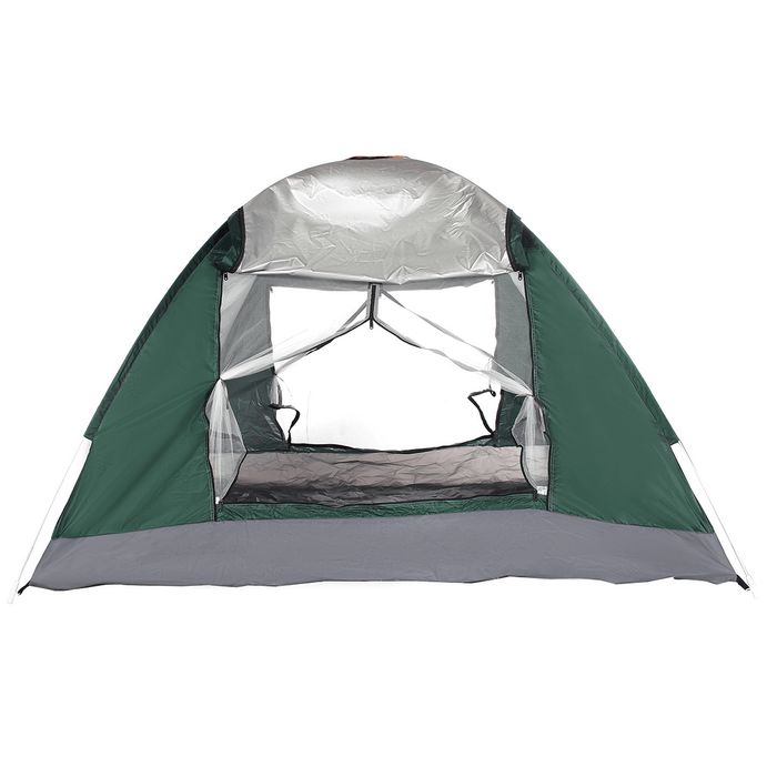 Ipree® 3-4 People Fully Automatic Camping Tent 2 Door Waterproof Windproof Uv-Protection Sunshade Canopy Camping Hiking Fishing