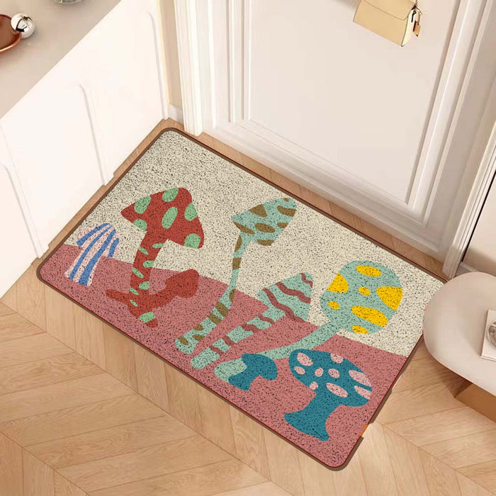 Feblilac Morandi Mushroom Nylon Door Mat