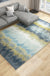 Unique Abstract Rug Multicolor Industrial Rug Polyester Pet Friendly Washable Non-Slip Area Rug for Living Room