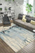 Multicolor Abstract Rug Polyester Industrial Rug Pet Friendly Washable Non-Slip Area Rug for Bedroom