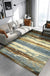 Multicolor Abstract Rug Polyester Industrial Rug Pet Friendly Washable Non-Slip Area Rug for Bedroom