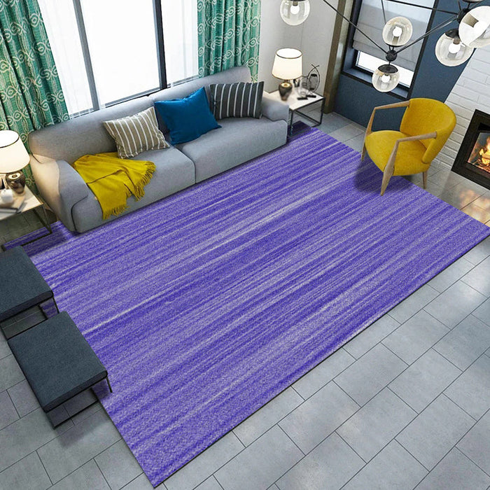 Creative Abstract Rug Multicolor Industrial Rug Polyester Pet Friendly Washable Non-Slip Area Rug for Living Room