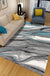 Multicolor Abstract Rug Polyester Industrial Rug Pet Friendly Washable Non-Slip Area Rug for Living Room