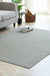 Grey Solid Color Rug Sisal Rural Rug Pet Friendly Washable Non-Slip Area Rug for Bedroom