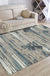 Multicolor Abstract Rug Polyester Industrial Rug Pet Friendly Washable Non-Slip Area Rug for Living Room