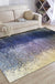 Multicolor Abstract Rug Polyester Industrial Rug Pet Friendly Washable Non-Slip Area Rug for Living Room