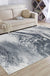 Fancy Abstract Rug Multicolor Industrial Rug Polyester Pet Friendly Washable Non-Slip Area Rug for Bedroom