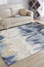 Fancy Abstract Rug Multicolor Industrial Rug Polyester Pet Friendly Washable Non-Slip Area Rug for Bedroom