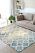 Multi Color Modern Rug Polypropylene Geometry Pattern Rug Pet Friendly Washable Non-Slip Area Rug for Drawing Room