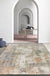 Industrial Living Room Rug Abstract Rug Polyester Washable Non-Slip Pet Friendly Area Rug