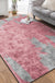 Casual Industrial Area Rug Polyester Abstract Watercolor Pattern Carpet Washable Pet Friendly Carpet for Parlour