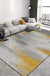 Creative Industrial Rug Polyester Watercolor Pattern Carpet Pet Friendly Area Rug for Bedroom