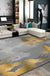 Creative Industrial Rug Polyester Watercolor Pattern Carpet Pet Friendly Area Rug for Bedroom