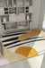 Bold Living Room Area Rug Contemporary Color Blocking Carpet Synthetics Stain Resistant Anti-Slip Backing Rug