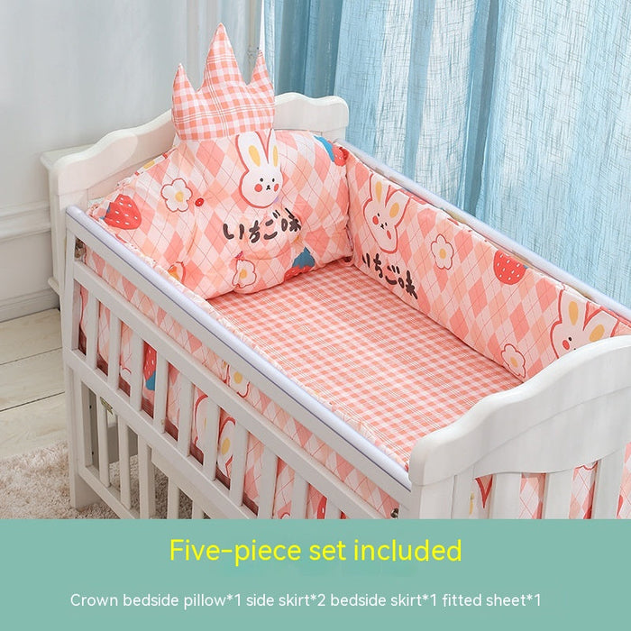 Cotton Crib Guardrail Anti-collision Bed Fence