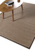 Stylish Rural Rug Brown Plain Rug Pet Friendly Washable Non-Slip Area Rug for Living Room