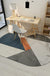 Modern Living Room Irregular Rug Colorful Color Block Pattern Rug Polyester Stain-Resistant Area Rug