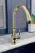 French Retro Pull Faucet Copper Classical Faucet Kitchen Sink Vegetable Basin Creative Hot And Cold Water Head