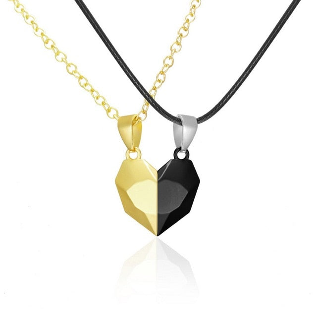 Korean Fashion Magnetic Couple Necklace - Okeihouse