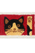 Feblilac Waving Cat Red Ground Bath Mat