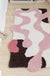 Feblilac Abstract Rose Tea Bedroom Runner