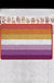 Feblilac Purple and Red LGBT Flag Nylon Door Mat