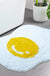 Feblilac Irregular Poached Egg Tufted Bath Mat