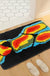 Feblilac Body Art Black Ground Thermal Imaging Beauty Tufted Bath Mat