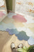 Feblilac Rainbow Cloud PVC Coil Door Mat