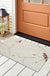 Feblilac Sparrow Magnolia Flower PVC Coil Door Mat