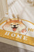 Feblilac Cute Shiba Inu Waving PVC Coil Door Mat