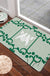 Feblilac Baroque Pigeon Tufted Bath Mat