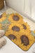 Feblilac Yellow Sunflower Diatomaceous Earth Entrance Door Mat