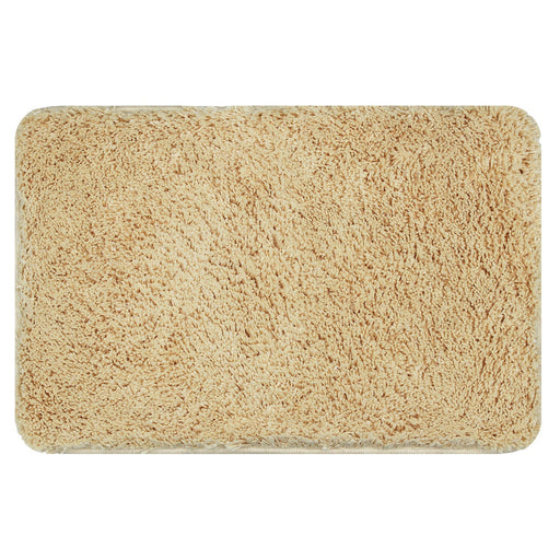 Feblilac Solid 30mm Long Plush Tufted Bath Mat