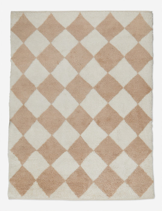 Cariad Hand-Knotted Wool Moroccan Shag Rug