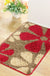 Feblilac Small Petal Flowers Tufted Bath Mat