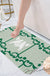 Feblilac Baroque Pigeon Tufted Bath Mat