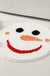 Christmas Snow Man Round Rug, Holiday Winter Bathroom Snowman Mat, 60cm / 23"