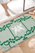 Feblilac Baroque Pigeon Tufted Bath Mat