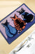 Feblilac Cute Three Cats Tufted Bath Mat