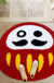 Feblilac Japanese Style Red Daruma Bathmat Area Rug 31.5"x30.7" or 80cmx78cm